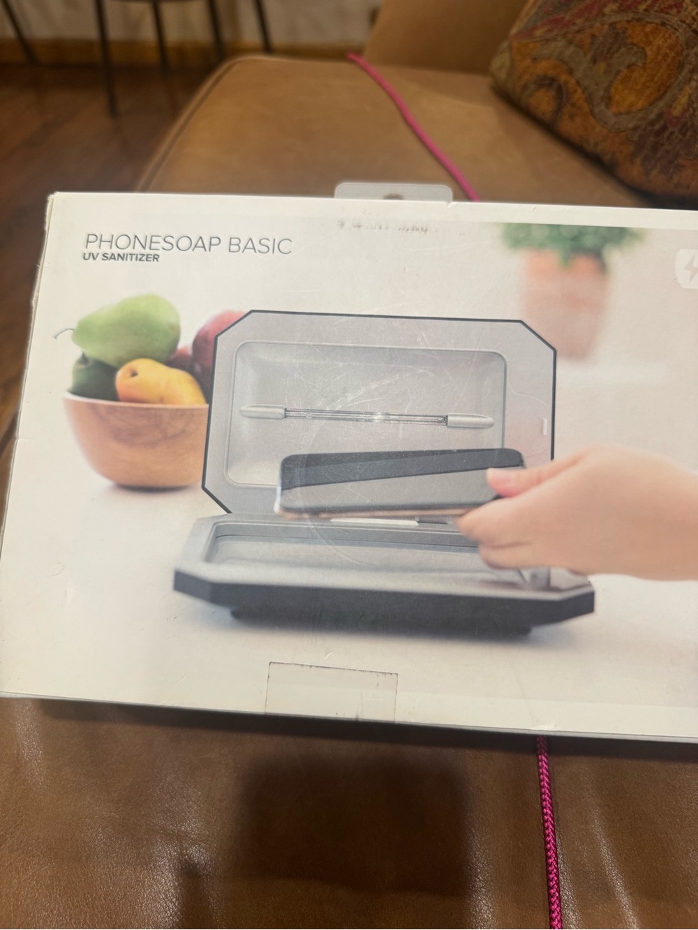 Phonesoap Basic UV Sanitizer - Black
